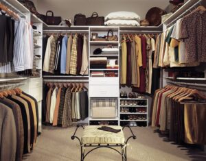 Custom Walk-in Closet Design Dallas TX