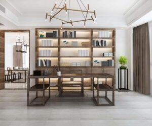 Home Office Cabinets with Built-In Desks- Smart Designs That Save Space and Improve Productivity- Professional Designs in Dallas