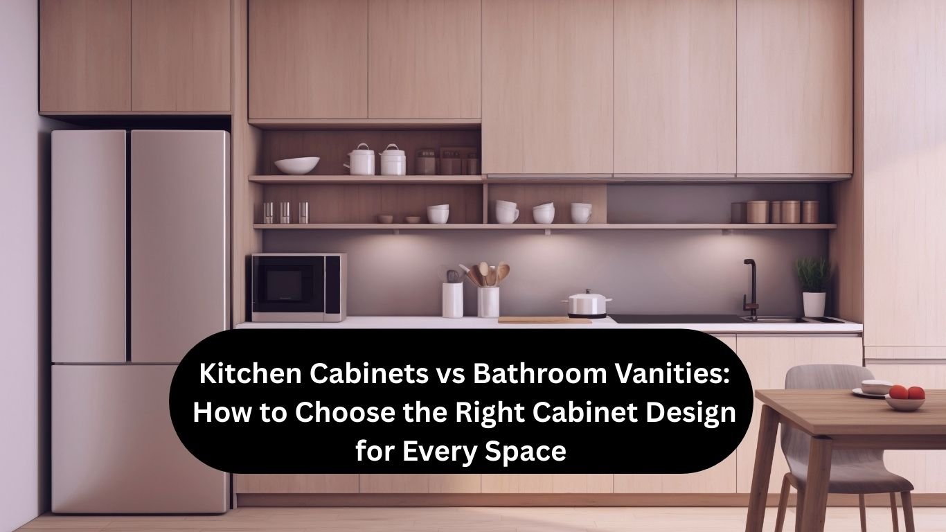 Kitchen Cabinets vs Bathroom Vanities- How to Choose the Right Cabinet ...