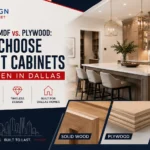 Solid Wood vs MDF vs Plywood cabinets comparison for kitchen cabinets in Dallas by K&P Design Closet & Cabinet