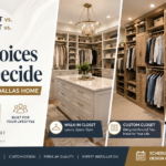 walk-in closet vs custom closet vs mudroom Dallas