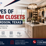 21 types of custom closets in Richardson, Texas