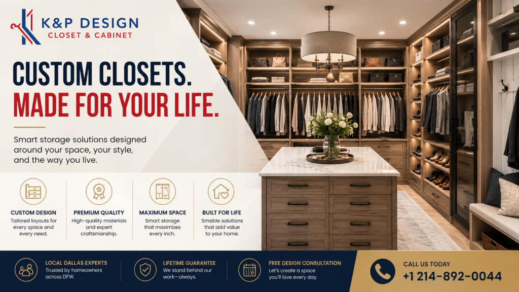 custom closets Dallas 