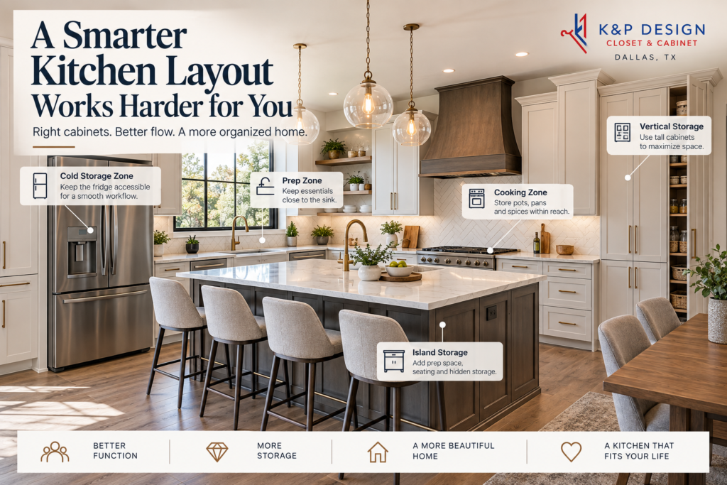 kitchen cabinet layout Dallas