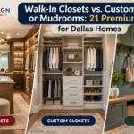 Walk-In Closets vs. Custom Closets vs. Mudrooms- 21 Premium Ideas for Dallas Homes